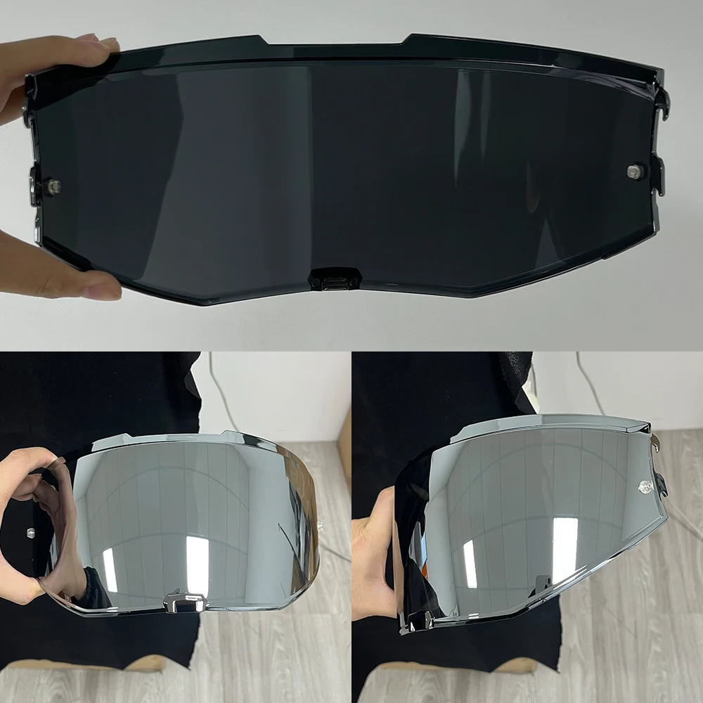 LS2 FF910 Replacement Visor — Iridium, Smoke, Clear Tints - Image 2