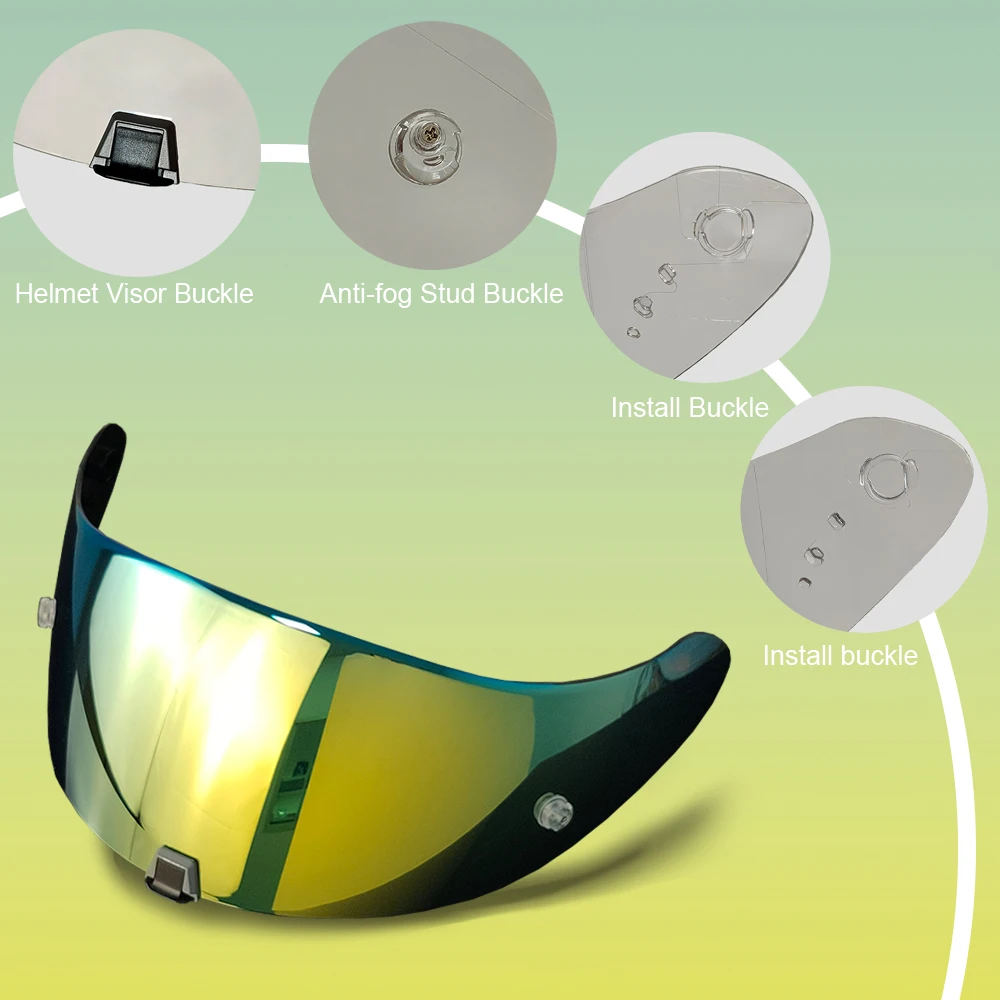 Scorpion EXO-T520 / ST1400 Replacement Visor — Iridium, Smoke, Clear Tints - Image 5