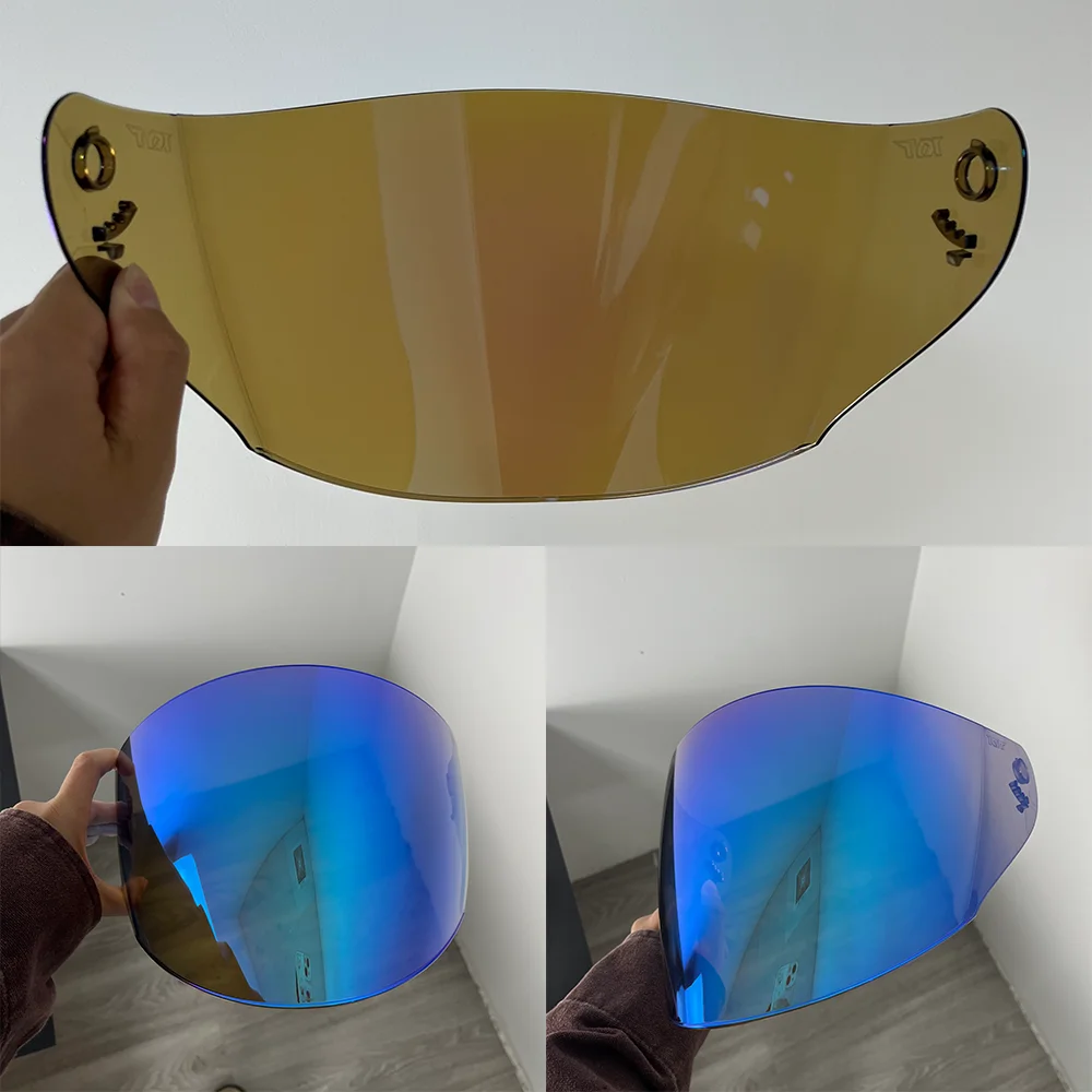 KYT GP Replacement Visor — Iridium, Smoke, Clear Tints - Image 2