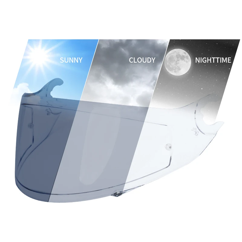 Shark D-Skwal 2 / Skwal 2 / Spartan Carbon Photochromic Visor - Image 2