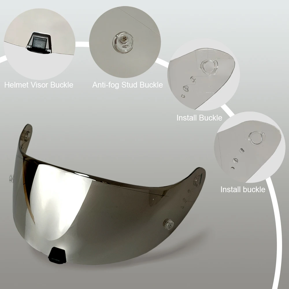 Scorpion EXO-T520 / ST1400 Replacement Visor — Iridium, Smoke, Clear Tints - Image 11