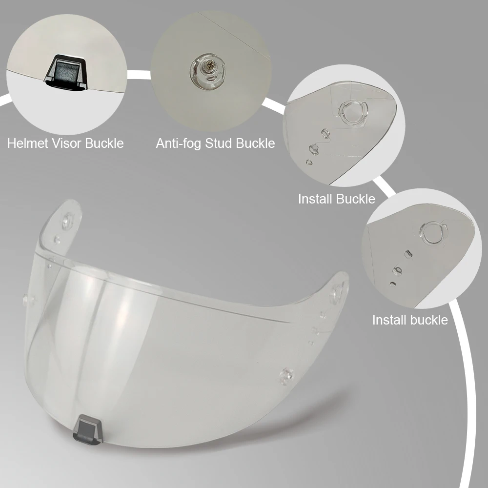 Scorpion EXO-T520 / ST1400 Replacement Visor — Iridium, Smoke, Clear Tints - Image 9