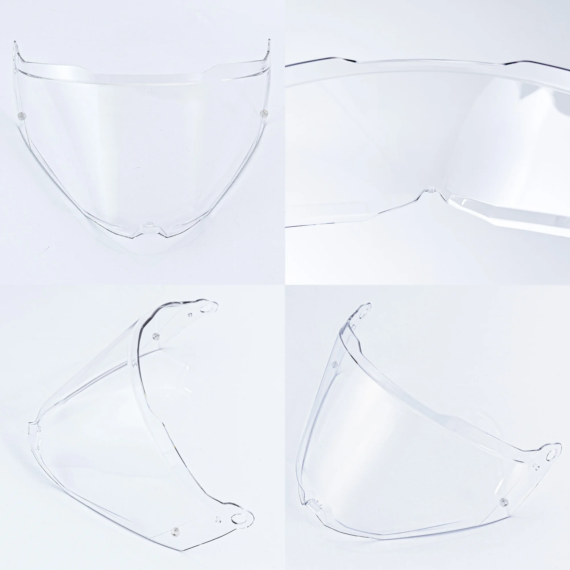 LS2 MX702 / Pioneer II Replacement Visor — Smoke, Clear, Gold Tints - Image 7