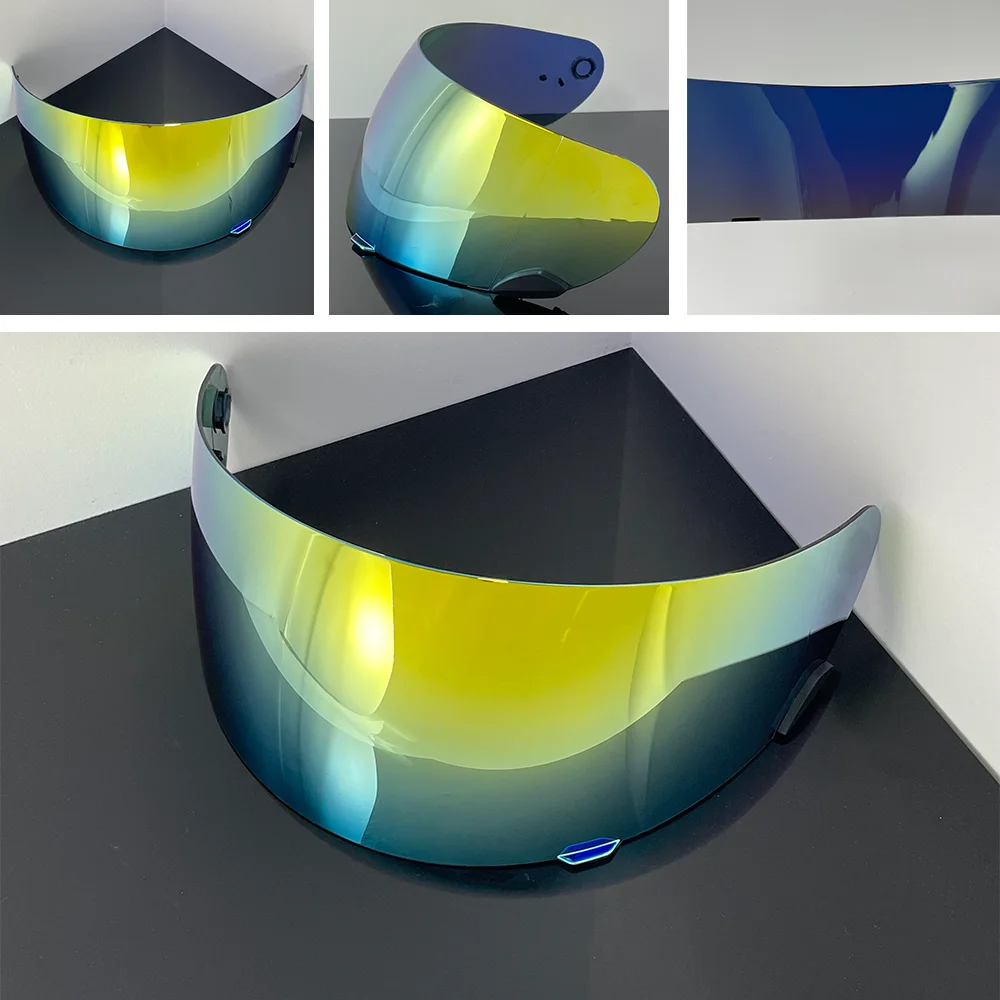 Bell Qualifier DLX / Revolver / RS-1 / RS-2 & more Replacement Visor — Smoke, Clear, Gold Tints - Image 6