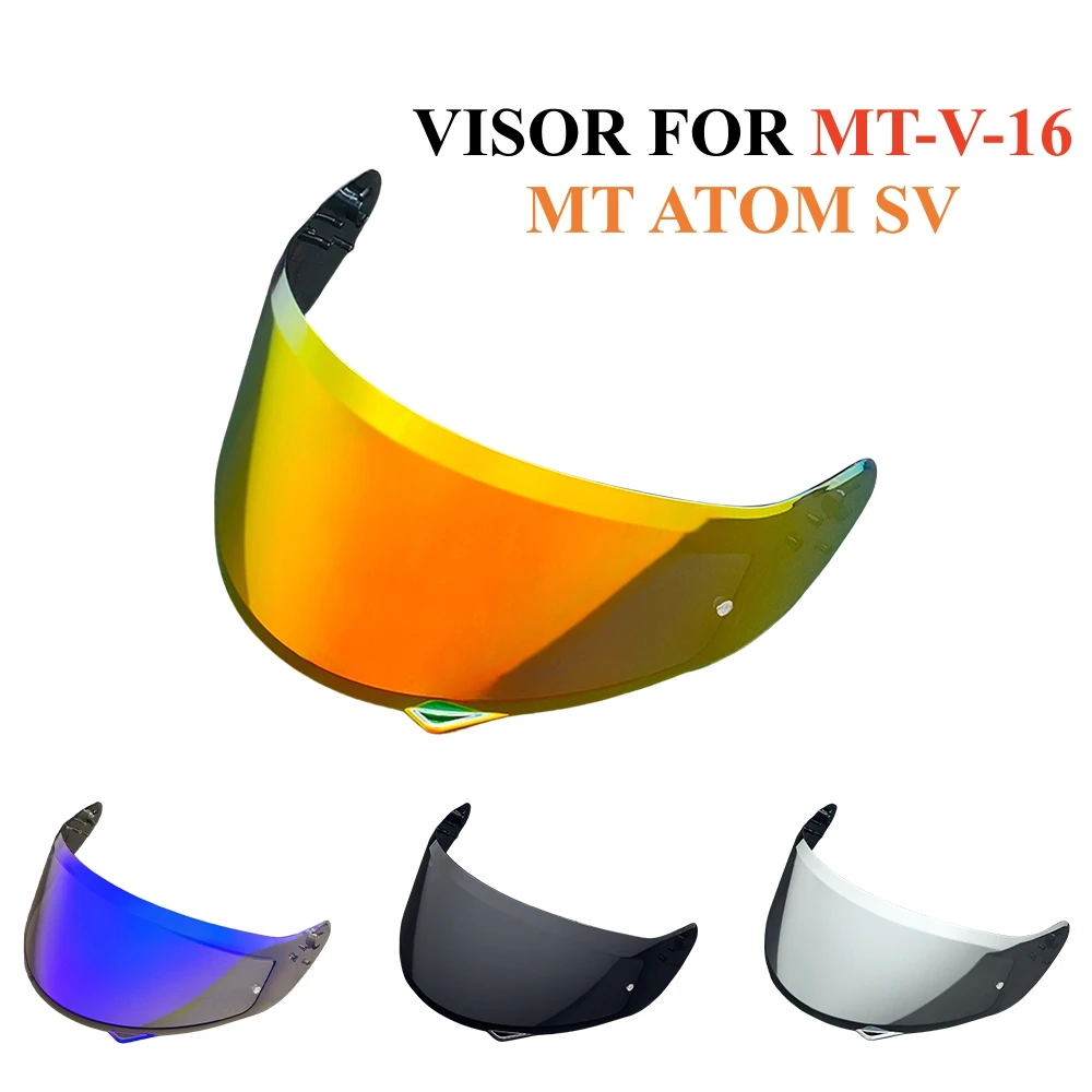 MT Atom SV Replacement Visor — Iridium, Smoke, Clear Tints - Image 6
