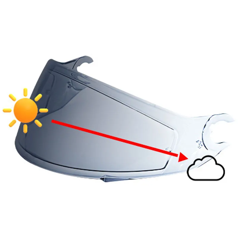 Shark D-Skwal 2 / Skwal 2 / Spartan Photochromic Visor - Image 2