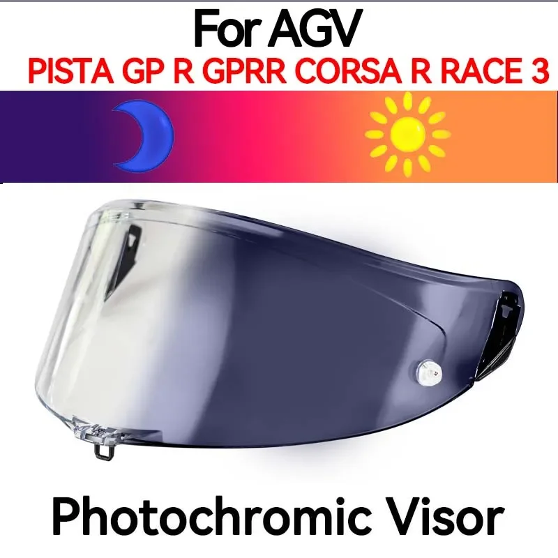 AGV K1 / K3 SV / Arai RX-7X / Shoei GT-Air & more Photochromic Visor – photo 6