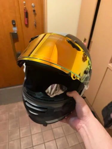 Review photo – Arai Corsair-X / Defiant-X / Quantum-X / Rapide-Neo & more Replacement Visor