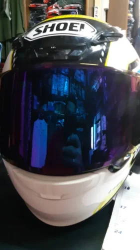 Shoei NXR / RF-1200 / RF-SR / RYD & more Replacement Visor — Iridium, Smoke, Clear Tints photo review