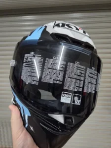 KYT TT Course / TT Revo Anti-Fog Insert — Stops Visor Fogging photo review