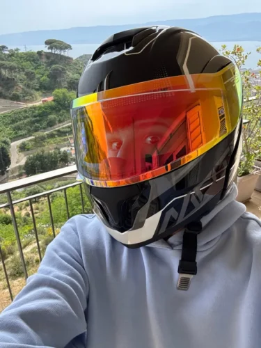 MT Atom SV / Atom Replacement Visor — Smoke, Clear, Silver Tints photo review