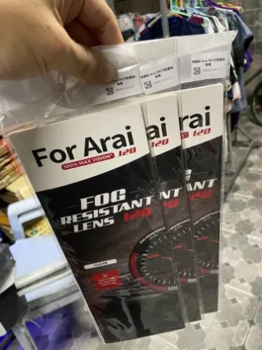 Arai Astro-GX / Chaser-X / Concept-X / Contour-X & more Anti-Fog Insert — Stops Visor Fogging photo review