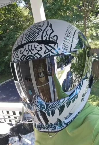 Ruroc Atlas 3.0 / Atlas 4.0 Replacement Visor — Iridium, Smoke, Clear Tints photo review