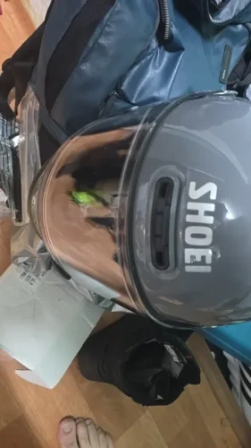 Shoei Glamster Photochromic Visor photo review