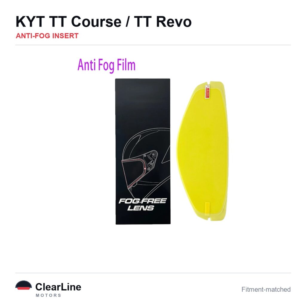 KYT TT Course / TT Revo Anti-Fog Insert