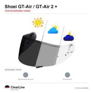 Shoei GT-Air 3 / GT-Air II / GT-Air / Neotec Photochromic Visor
