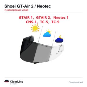 Shoei GT-Air II / Neotec Photochromic Visor