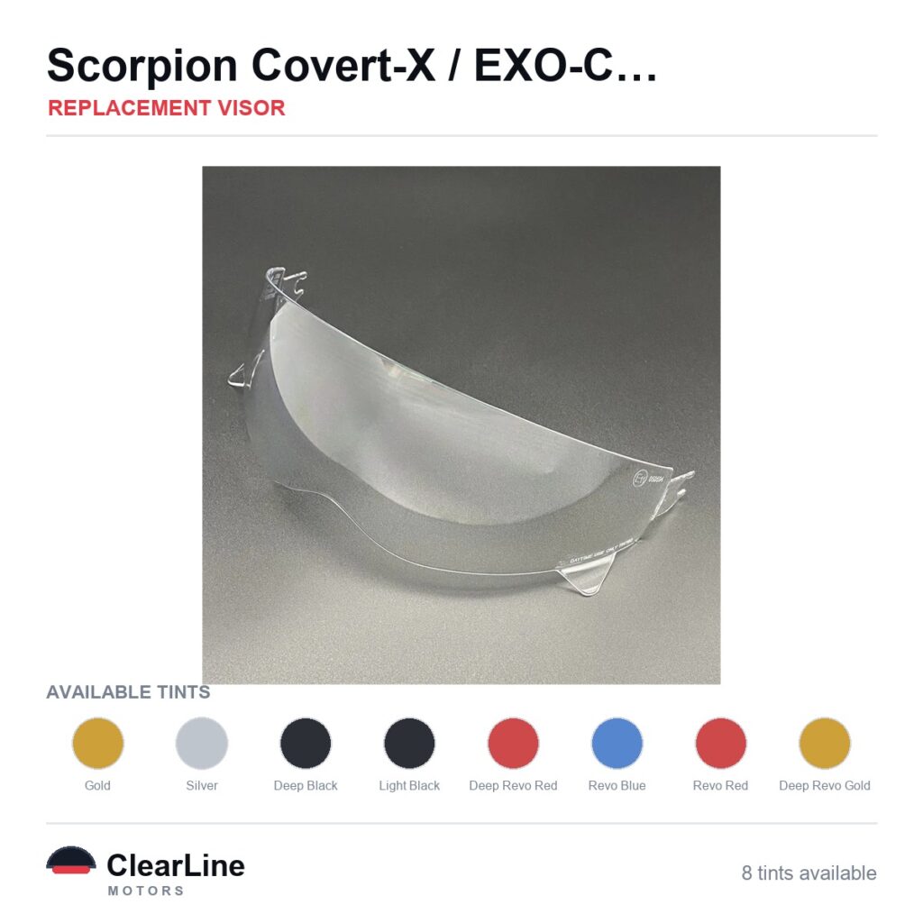 Scorpion Covert-X / EXO-Combat Replacement Visor