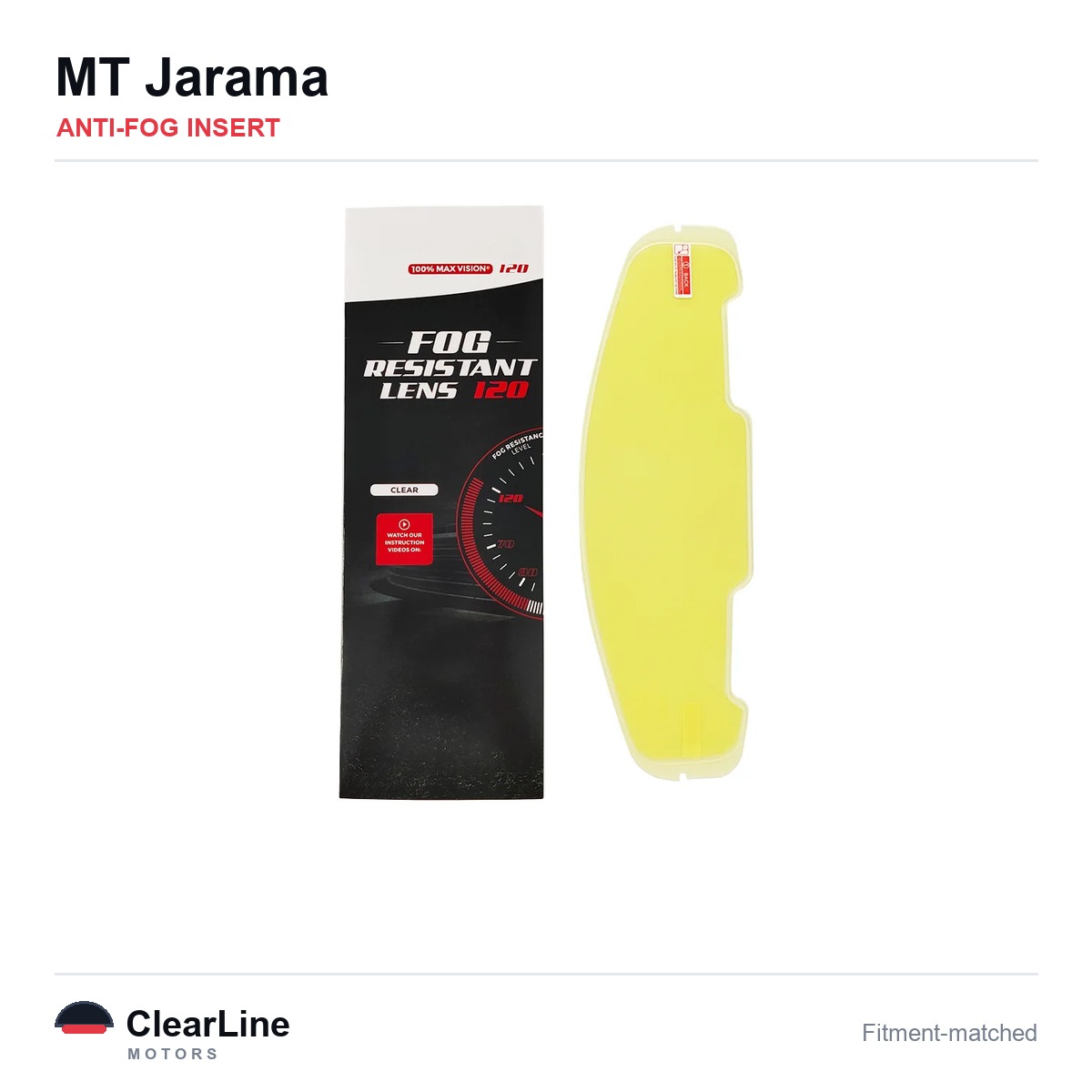 MT Jarama Anti-Fog Insert
