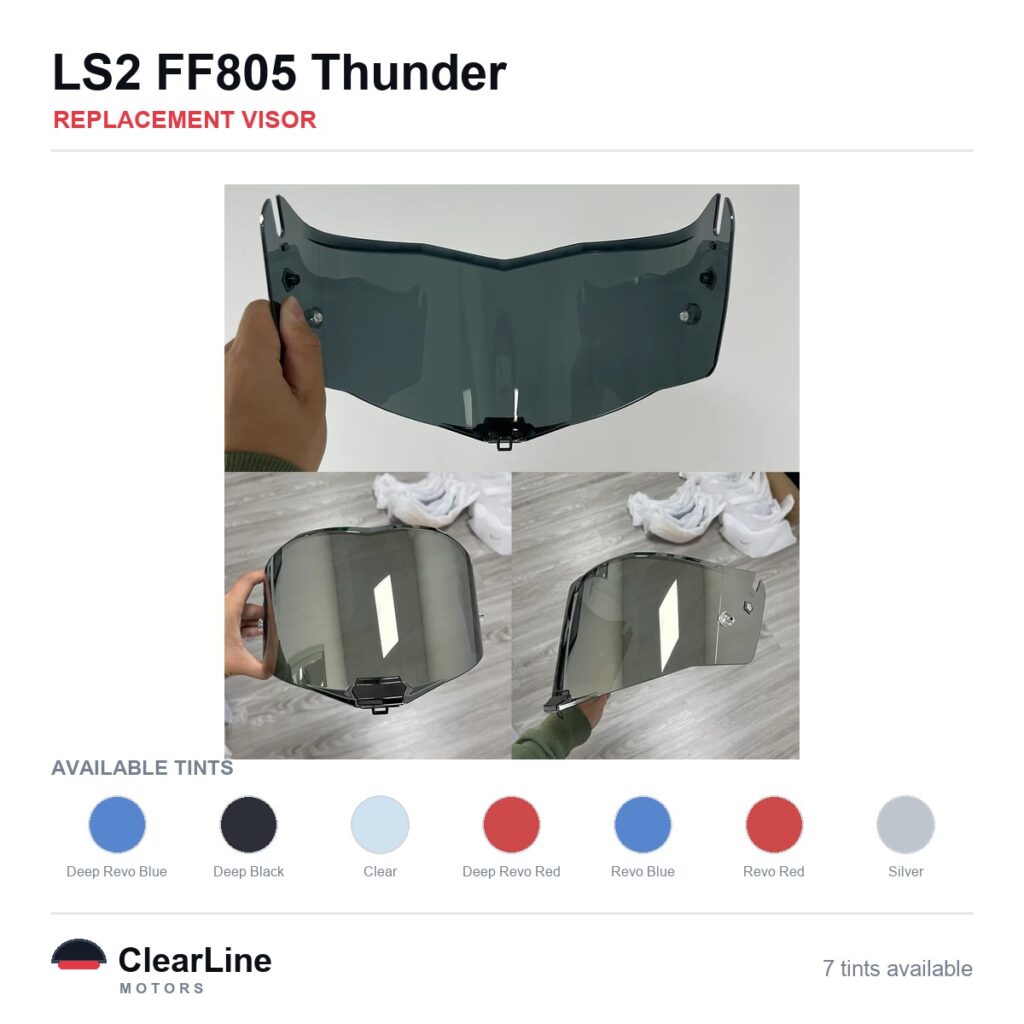 LS2 FF805 Thunder Replacement Visor