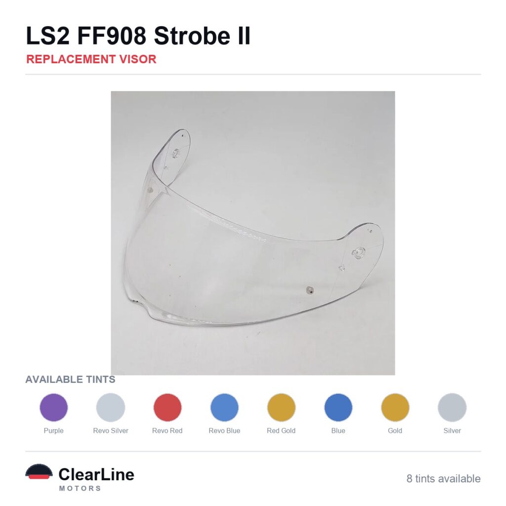 LS2 FF908 Strobe II Replacement Visor