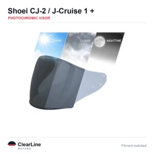 Shoei J-Cruise 1 / J-Cruise II / J-Force 4 Photochromic Visor