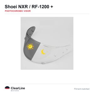Shoei NXR / RF-1200 / X-14 / X-Spirit III & more Photochromic Visor