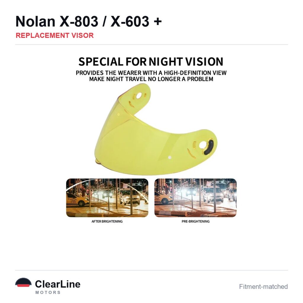 Nolan X-803 / X-Lite X-603 & more Replacement Visor