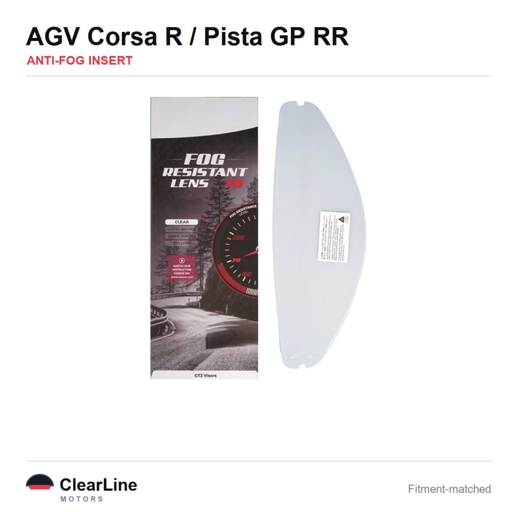 AGV Corsa R / Pista GP RR Anti-Fog Insert