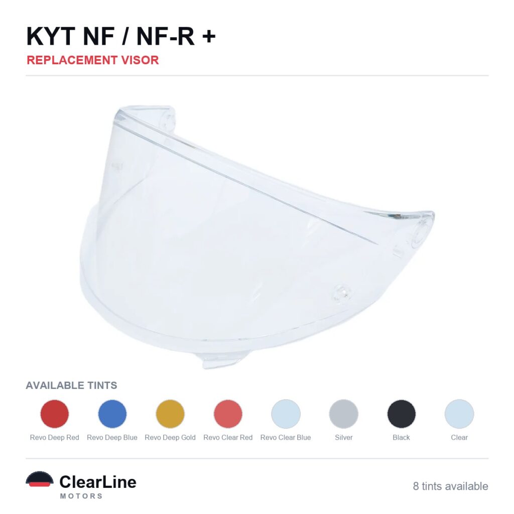 KYT NF / NF-R / NX / NXR & more Replacement Visor