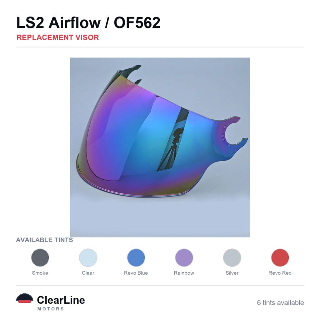 LS2 Airflow / OF562 Replacement Visor