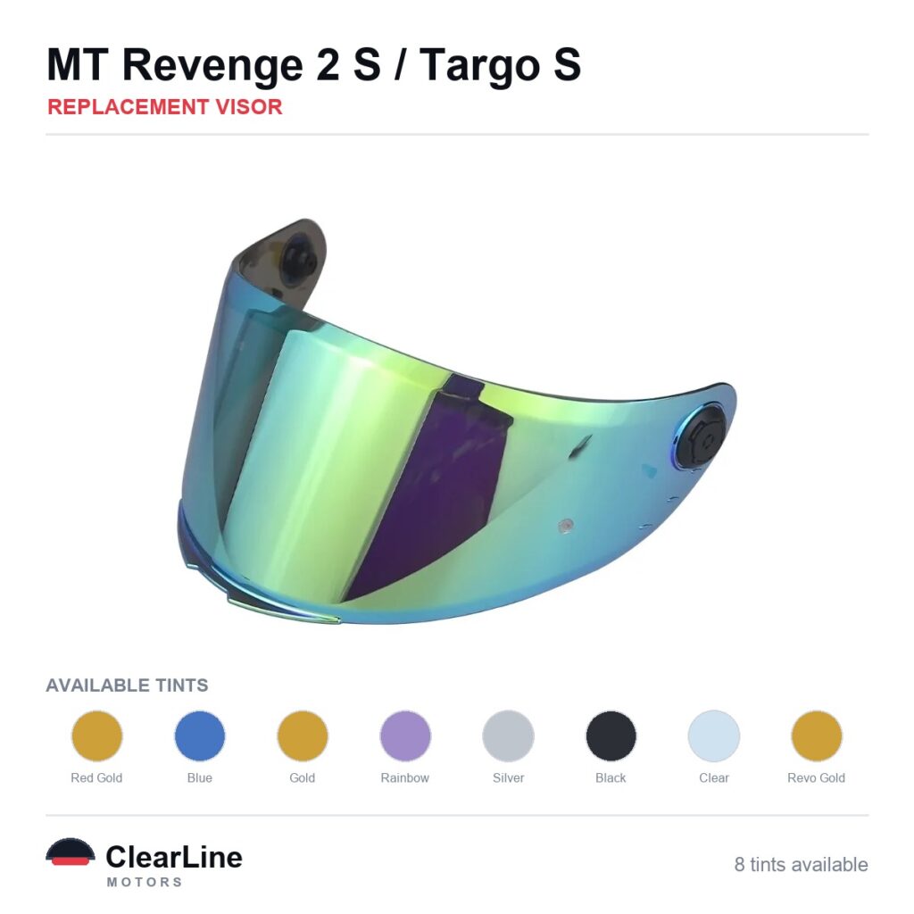 MT Revenge 2 S / Targo S Replacement Visor