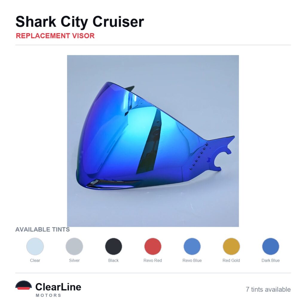 Shark City Cruiser Replacement Visor