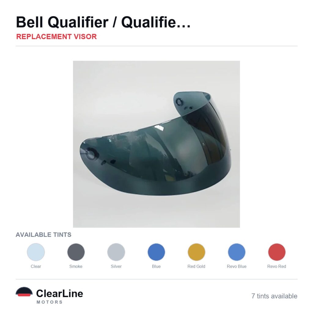 Bell Qualifier DLX / Qualifier / Revolver / RS-1 & more Replacement Visor