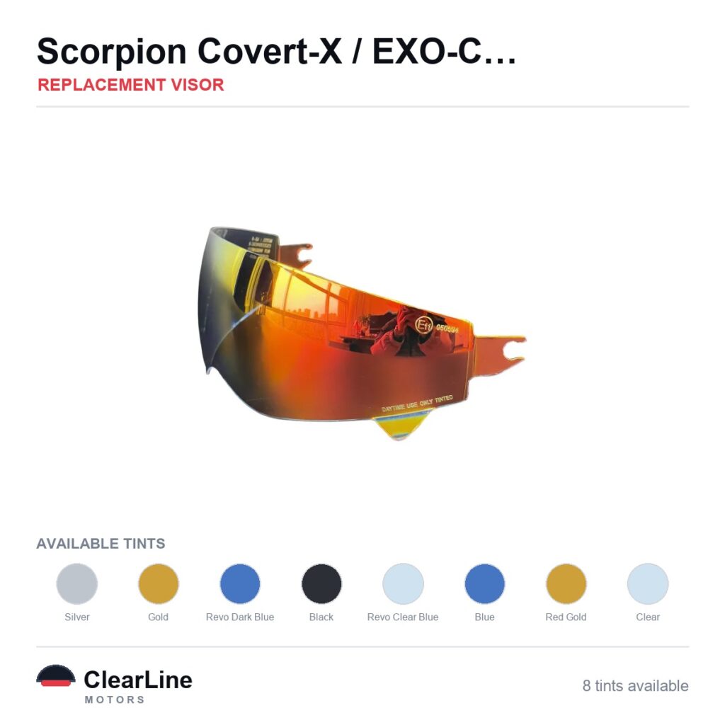 Scorpion Covert-X / EXO-Combat Evo / EXO-Combat Replacement Visor