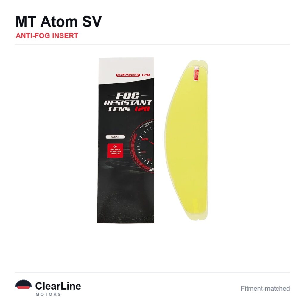 MT Atom SV Anti-Fog Insert
