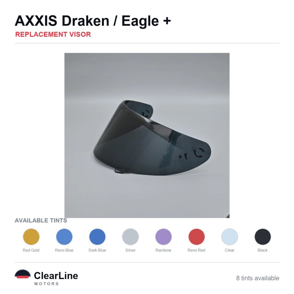 AXXIS Draken / Eagle SV / Eagle Replacement Visor