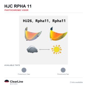 HJC RPHA-11 Photochromic Visor