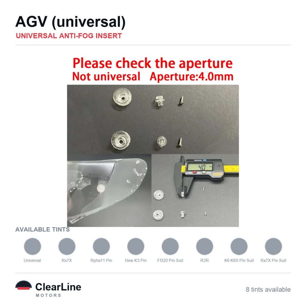 Motorcycle Universal Anti-Fog Insert