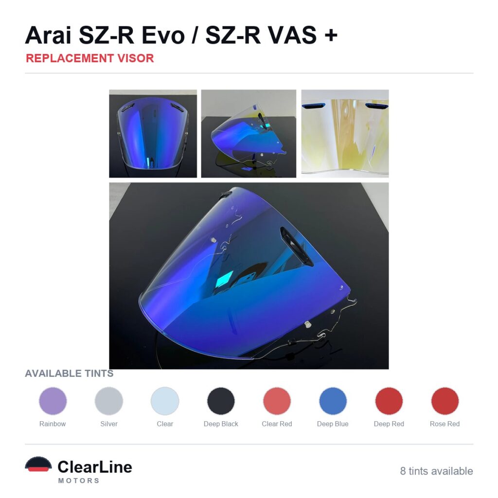 Arai SZ-Ram X Visors | ClearLine