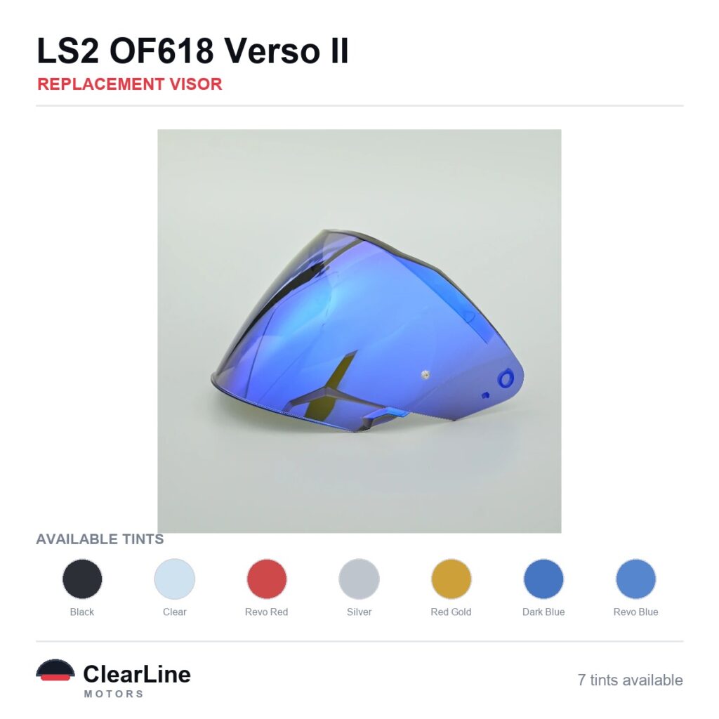 LS2 OF618 Verso II Replacement Visor