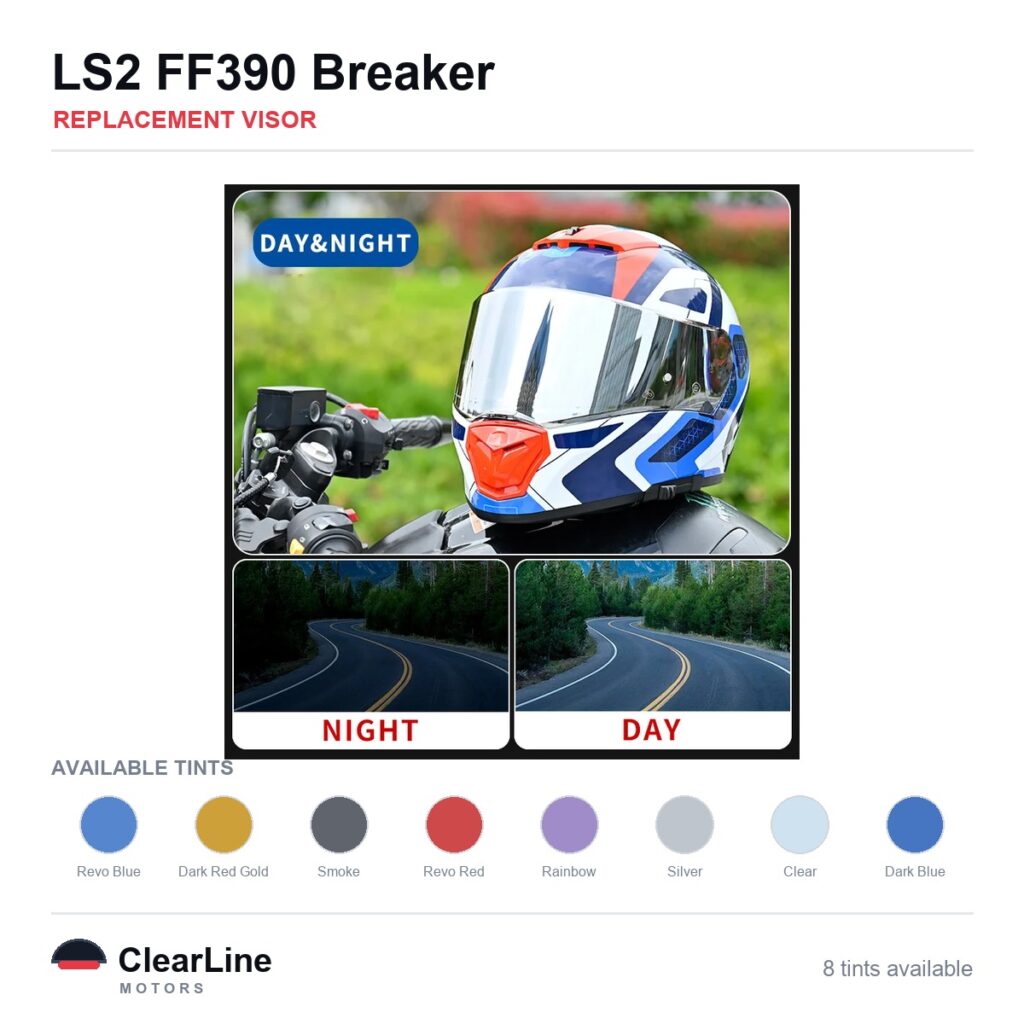LS2 FF390 Breaker Replacement Visor