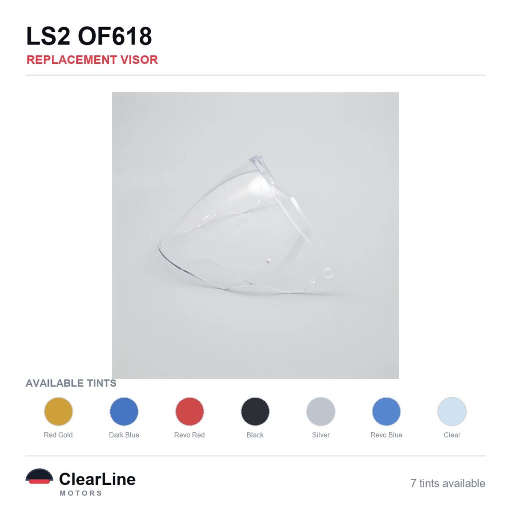 LS2 OF618 Replacement Visor
