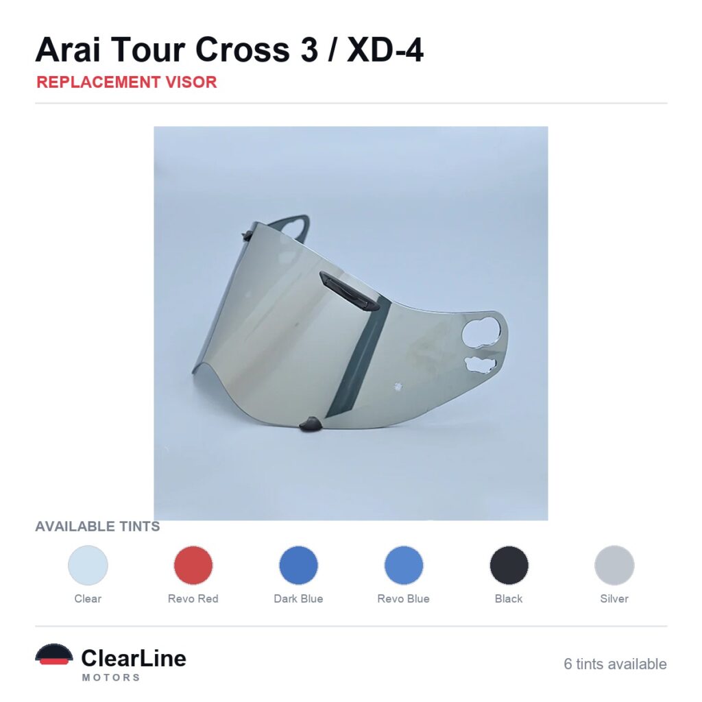 Arai Tour Cross 3 / XD-4 Replacement Visor