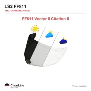 LS2 FF811 Photochromic Visor