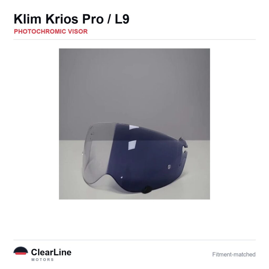 Klim Krios Pro / Marushin L9 Photochromic Visor
