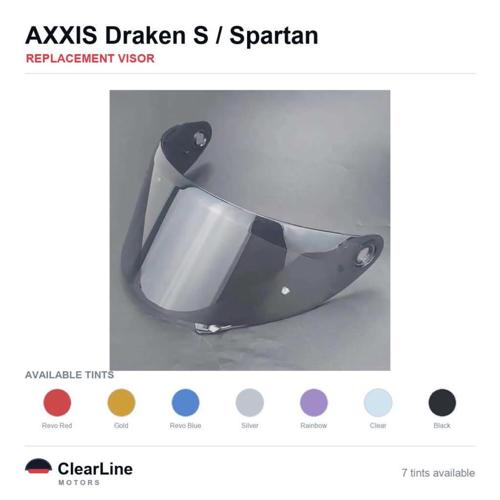 AXXIS Draken S / MT Spartan Replacement Visor