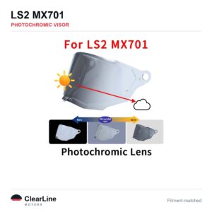 LS2 MX-701 Photochromic Visor