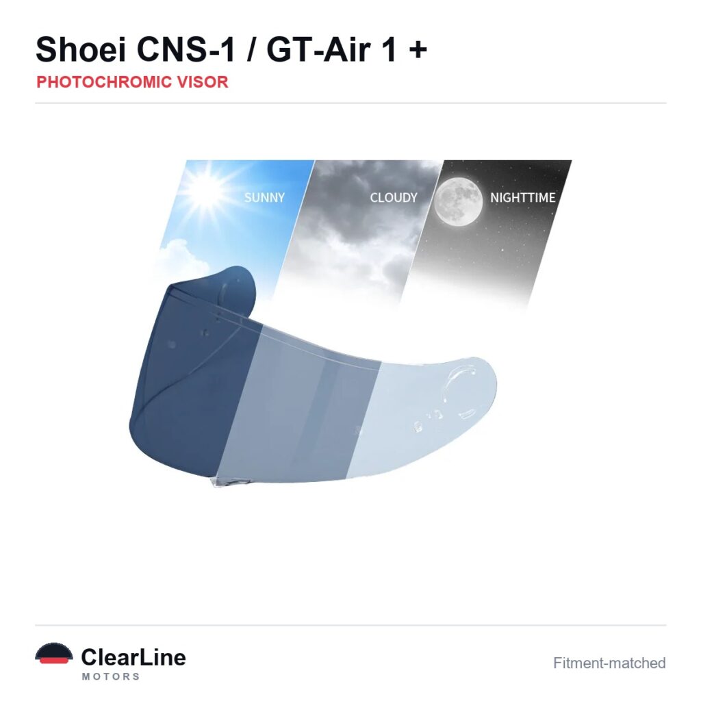 Shoei GT-Air 1 / GT-Air II / Neotec Photochromic Visor