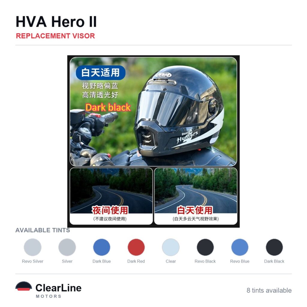 HVA Hero II Replacement Visor